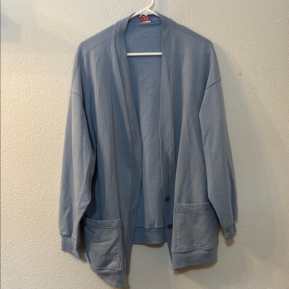 Ginnis Girl Blue Button Down Cardigan